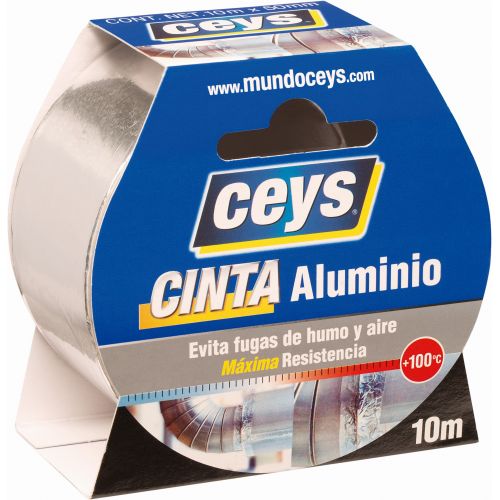 CEYS CINTA ALUMINIO ROLLO 10MX50MM